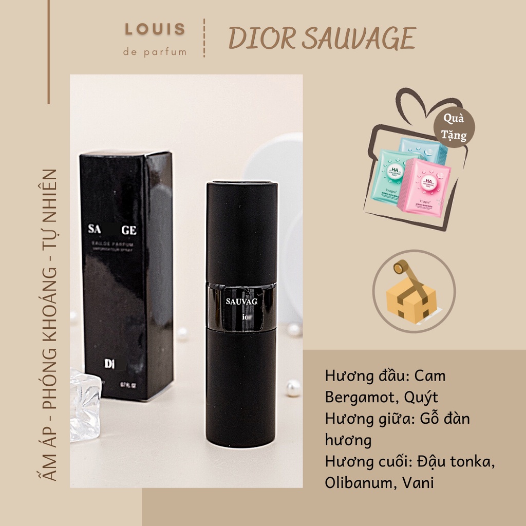 DIOR SAUVAGE - Nước hoa nam 20ml