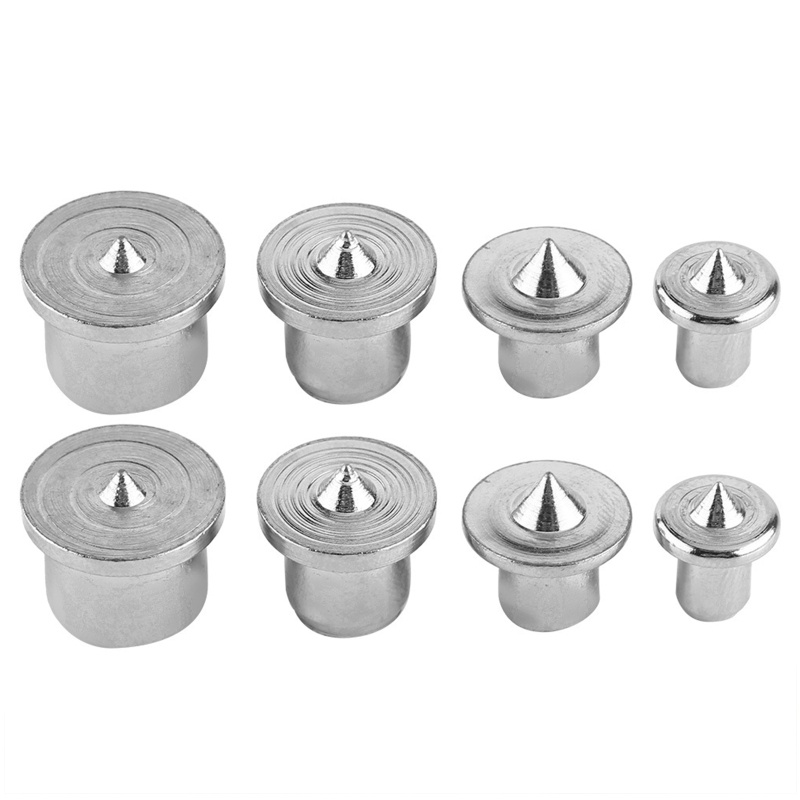 Set 8 Chốt Định Vị 6 / 8 / 10 / 12mm Chuyên Dụng Cho Thợ Mộc