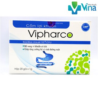 Cốm Lợi Khuẩn Vipharco - Bacillus Clausii- Hộp 20 gói 1g
