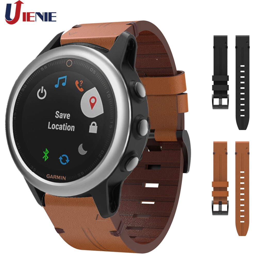 Dây Đeo Da Cho Đồng Hồ Thông Minh Garmin Fenix 5s / 5splus / 6s Pro / 6s