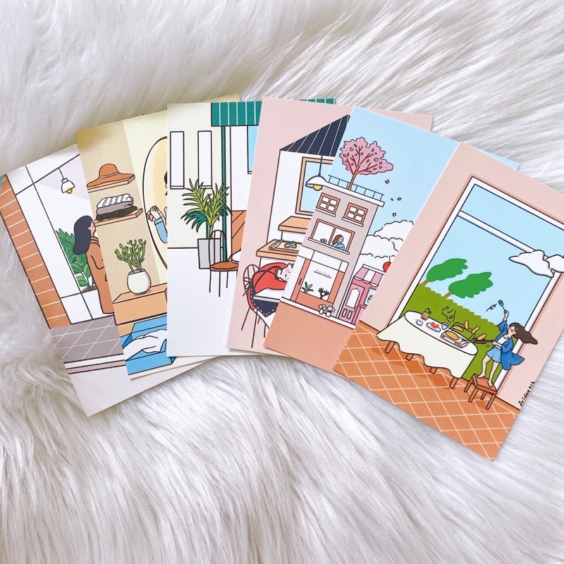 Postcard A6 - In theo yêu cầu