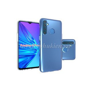 Ốp lưng OPPO Realme 5/ OPPO Realme 5 Pro silicon dẻo trong suốt  siêu mỏng 0.6mm