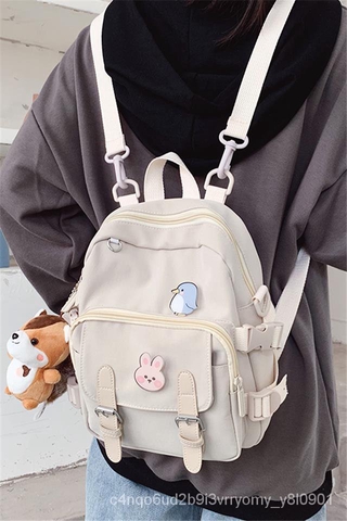 Phổ Biến Trong Năm Nay Màu Đỏ Với Ba Lô Nữ Túi Sen Cổ Điển Mà Túi Hàn Quốc Phong Cách Harajuku Mini Ba Lô