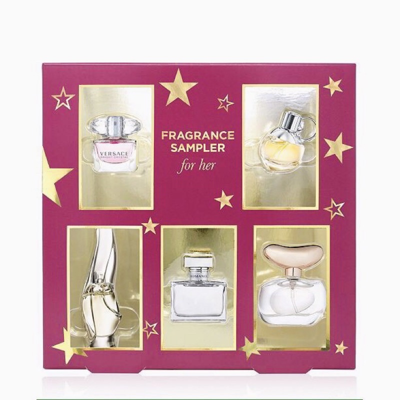 Bộ Nước Hoa 5 Chai Macys Frangnance Sampler For Her