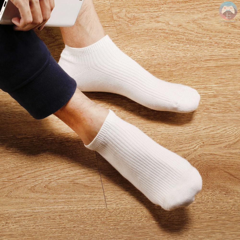 Ê Xiaomi Youpin 365WEAR 5 Pair Men Pima Cotton Sport Ankle Socks Antibacterial Sweat Absorbant Men Performance Cotton Socks 4 Season Wear Cotton Hosiery