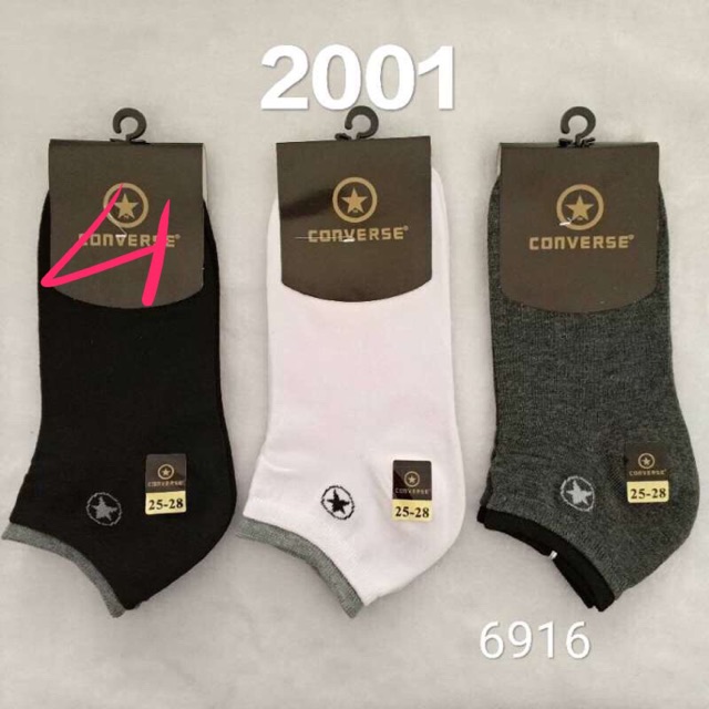 Combo 5 đôi vớ ngắn nam