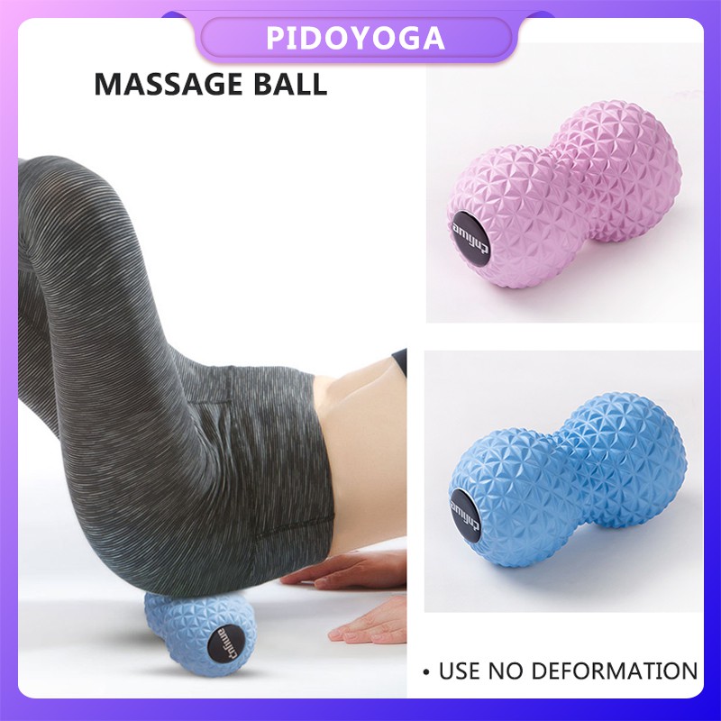 Peanut Ball Massage Ball Plantar Fascia Ball Cổ tử cung Điểm thư giãn cơ bắp sâu