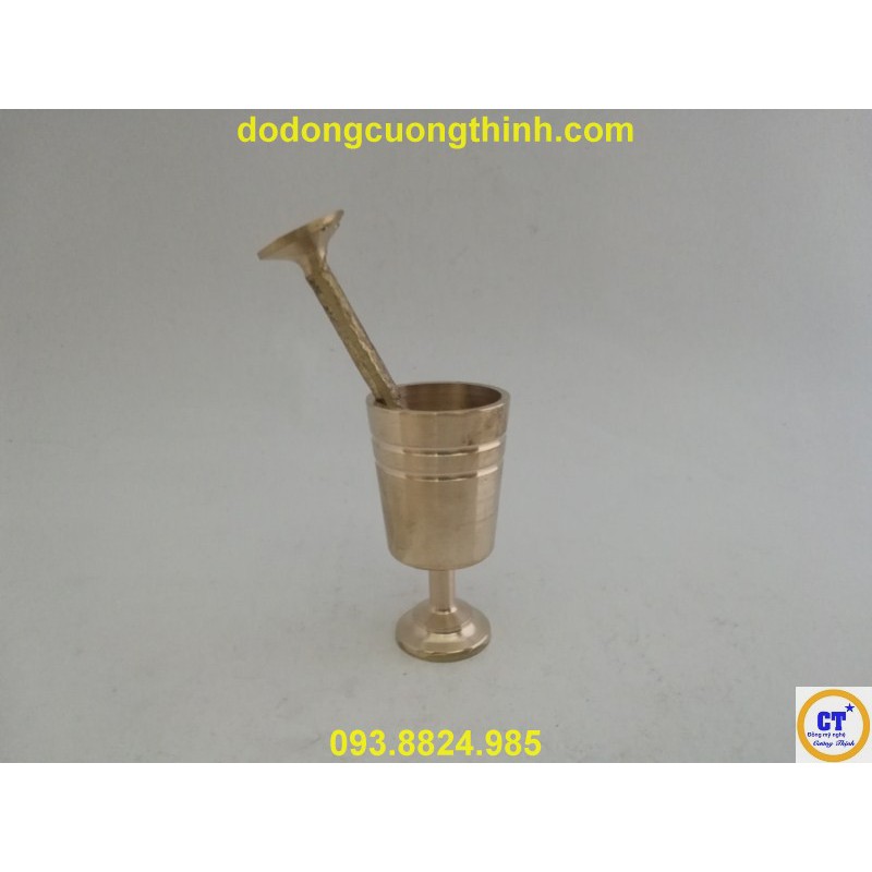 Ống ngoái trầu bằng đồng lum bum CT