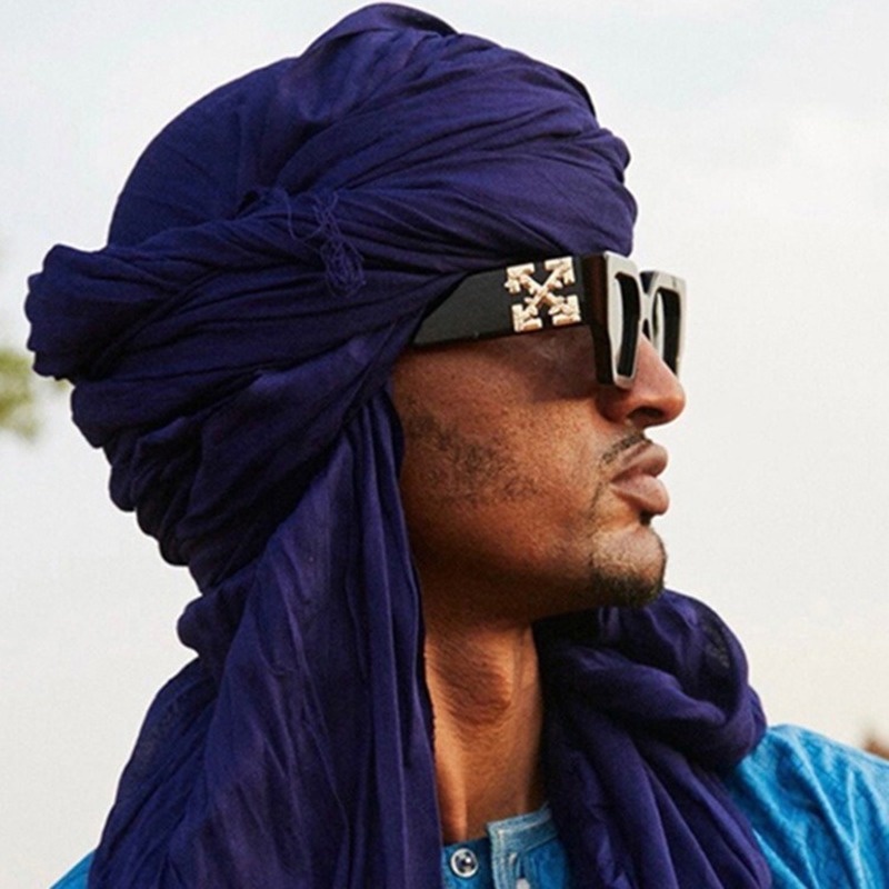 Kính Mát Gọng Vuông Phong Cách Hip Hop Thời Trang