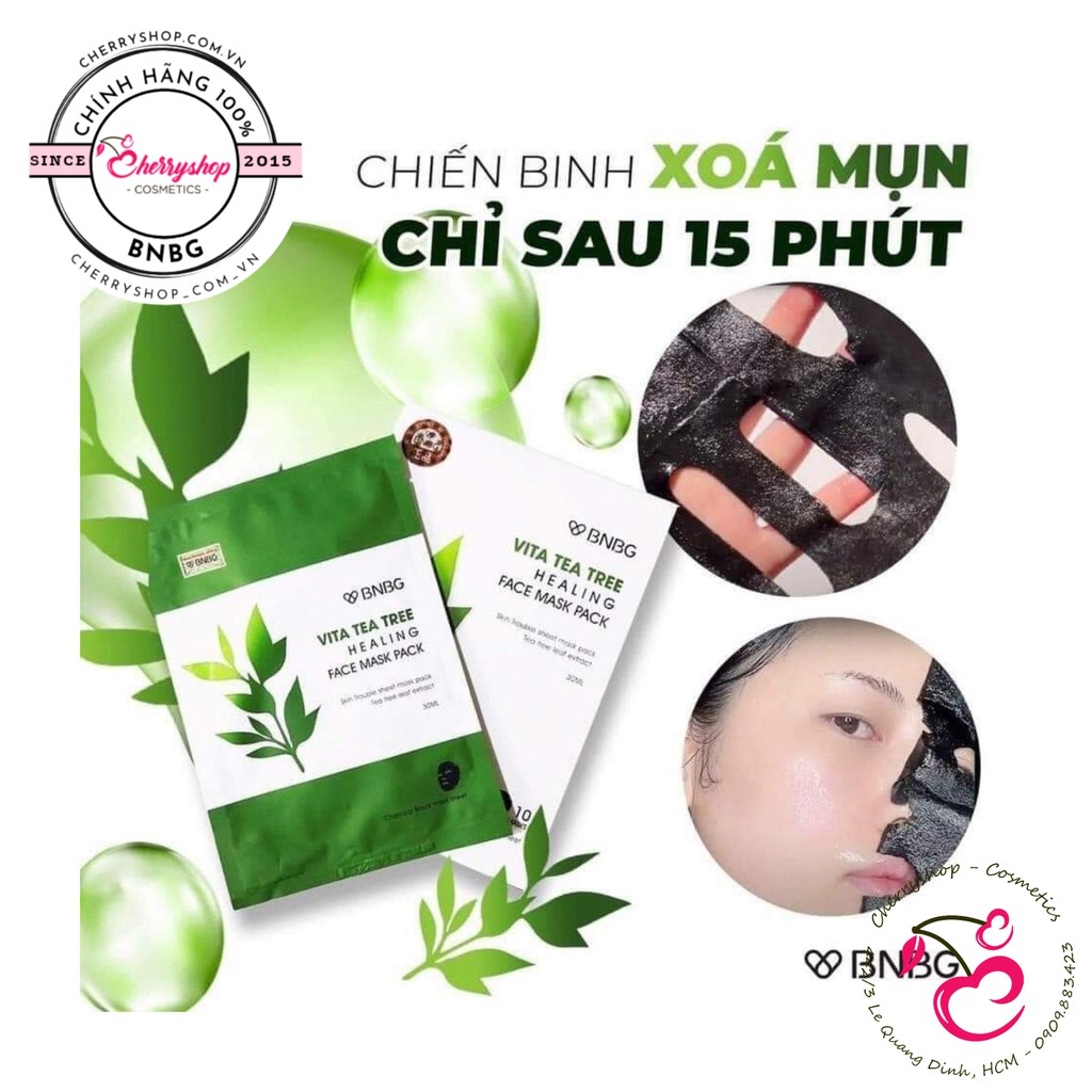 MẶT NẠ BNBG VITA TEA TREE HEALING FACE MASK PACK