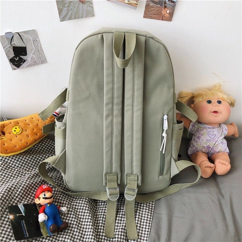 Balo nữ đi học thời trang Ulzzang Hàn Quốc, cặp sách đẹp hàng cao cấp dễ thương