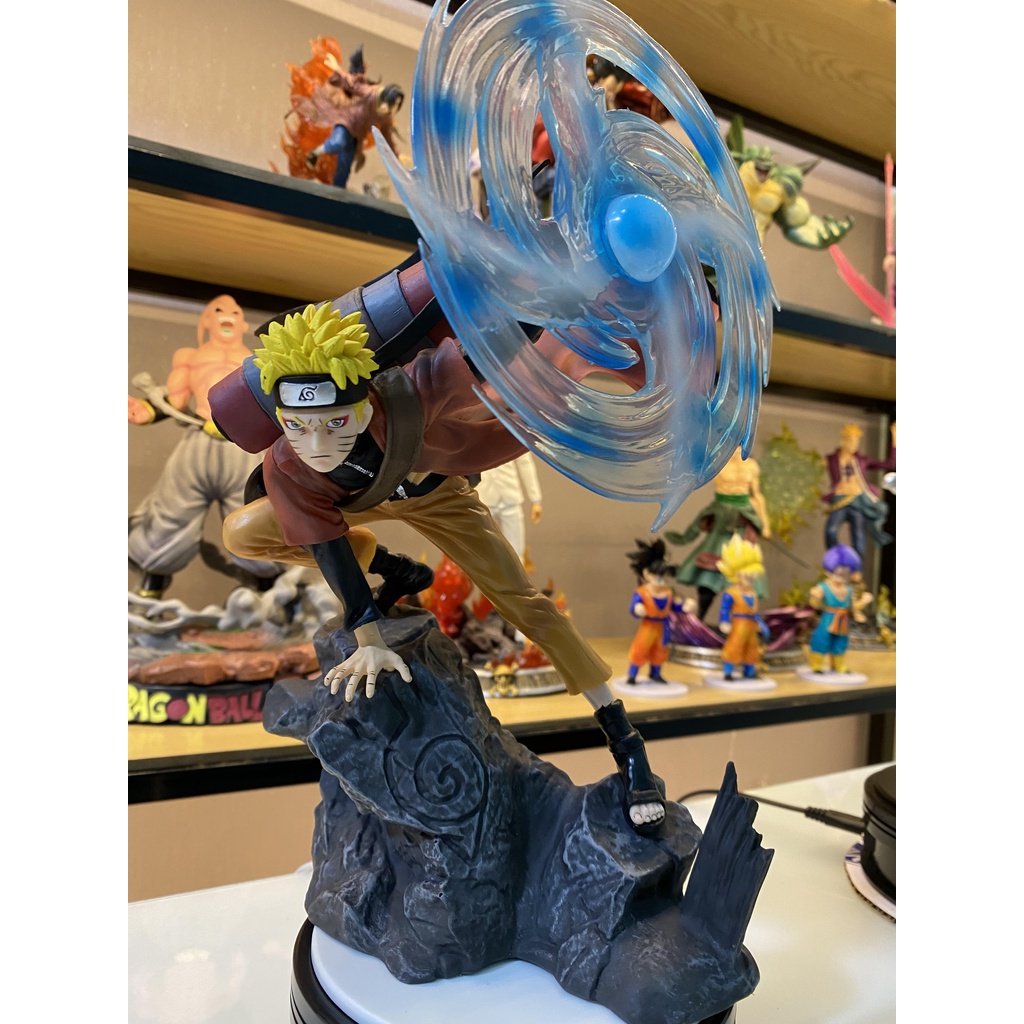 Mô hình Naruto Rasengan Shuriken trên tảng đá cực đẹp