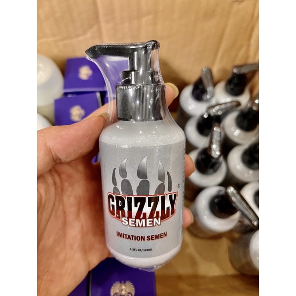 Gel Bôi Trơn GRIZZLY SeMen 120ml , Mô phỏng tinh trùng , Thương Hiệu Nổi Tiếng USA , Gốc nước