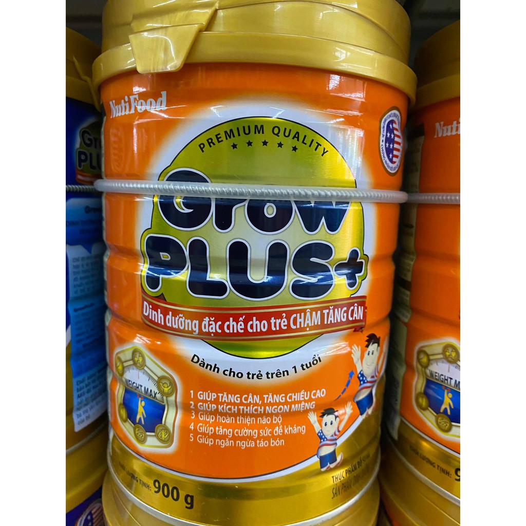 Sữa Grow Plus Cam cho trẻ chậm tăng cân 900g