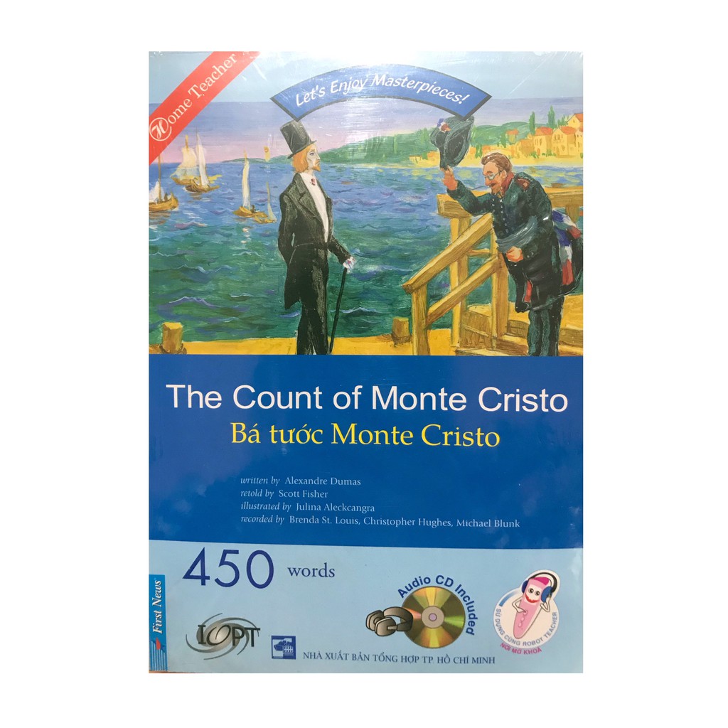 Sách-Happy Reader- Bá Tước Monte Cristo (Truyện Tiếng anh)