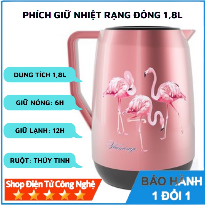 Phích giữ nhiệt Rạng Đông 1,8l RD - 1800N1.T
