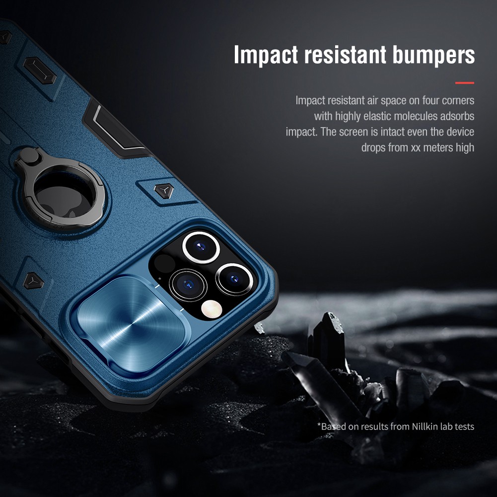 Ốp Lưng Nillkin CamShield Armor Cho iPhone 12 &amp; 12 Pro / iPhone 12 Pro Max.