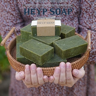 Xà Phòng Mướp Đắng Rừng HEYP SOAP, Xà Phòng Hữu Cơ Ngừa Mụn Lành Tính Cho Da Mặt Và Body