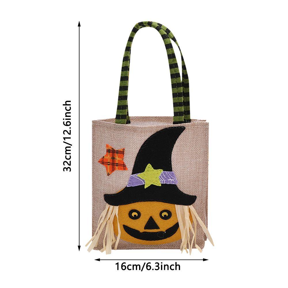 CHOOKEY Túi Đựng Kẹo Halloween Hình Phù Thủy Độc Đáo