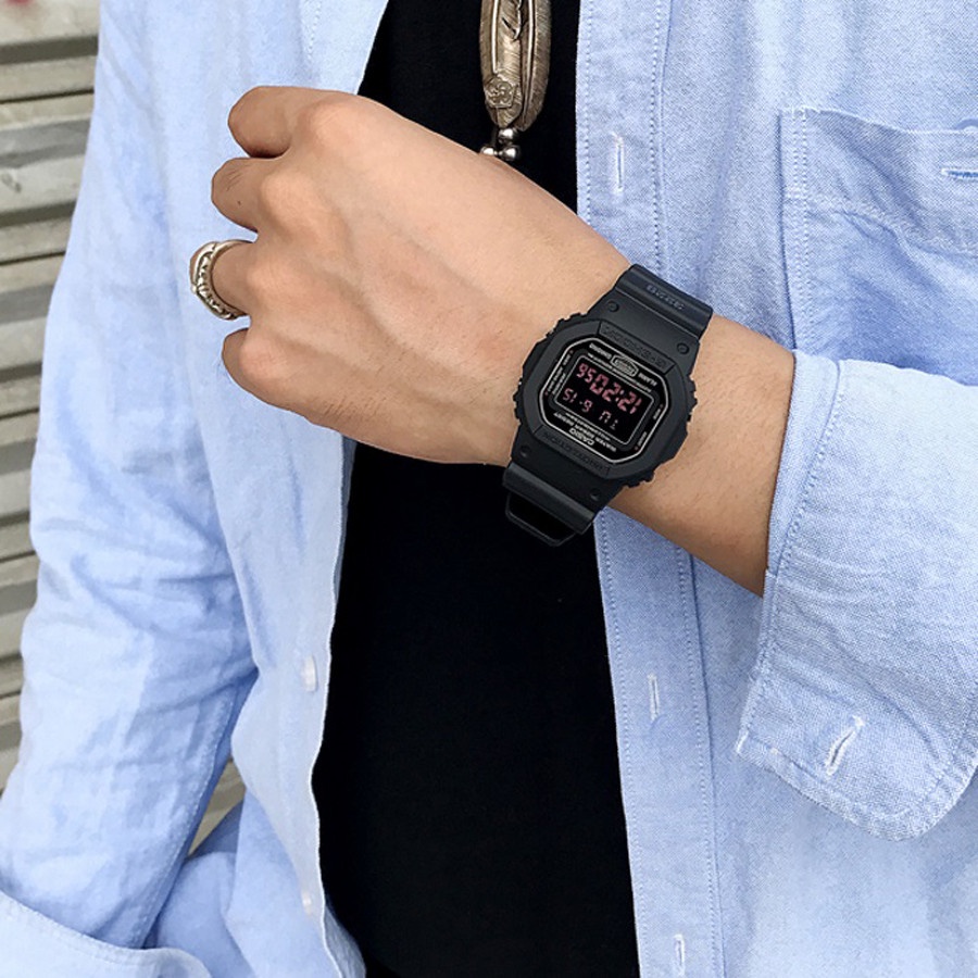 Đồng Hồ Casio Nam Dây Nhựa GSHOCK DW-5600MS-1HDR Chính Hãng