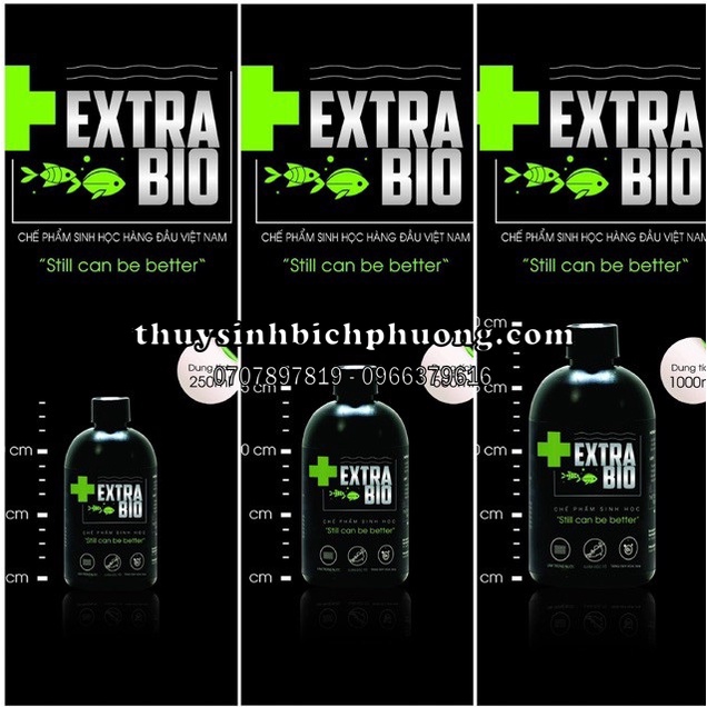 EXTRABIO 250ML - VI SINH ỔN ĐỊNH CHO HỒ CÁ THUỶ SINH