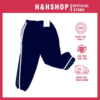 Quần Jogger thể thao nữ Bo gấu viền lưới, có túi - Quần thun chất đũi - Đủ size