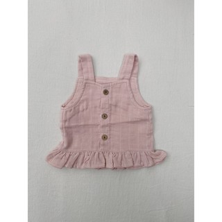 Muslin Camisole Top Macro & Micro (Áo Hai Dây Vải Xô Organic Cotton)