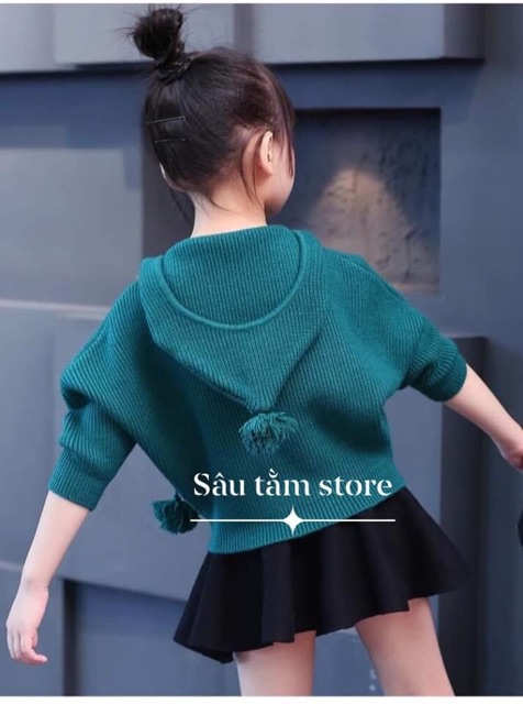 Áo len lông cừu phong cách Hàn cho bé