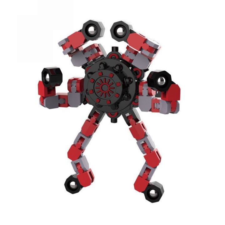 Con quay spinner robot biến hình đồ chơi thông minh cho bé