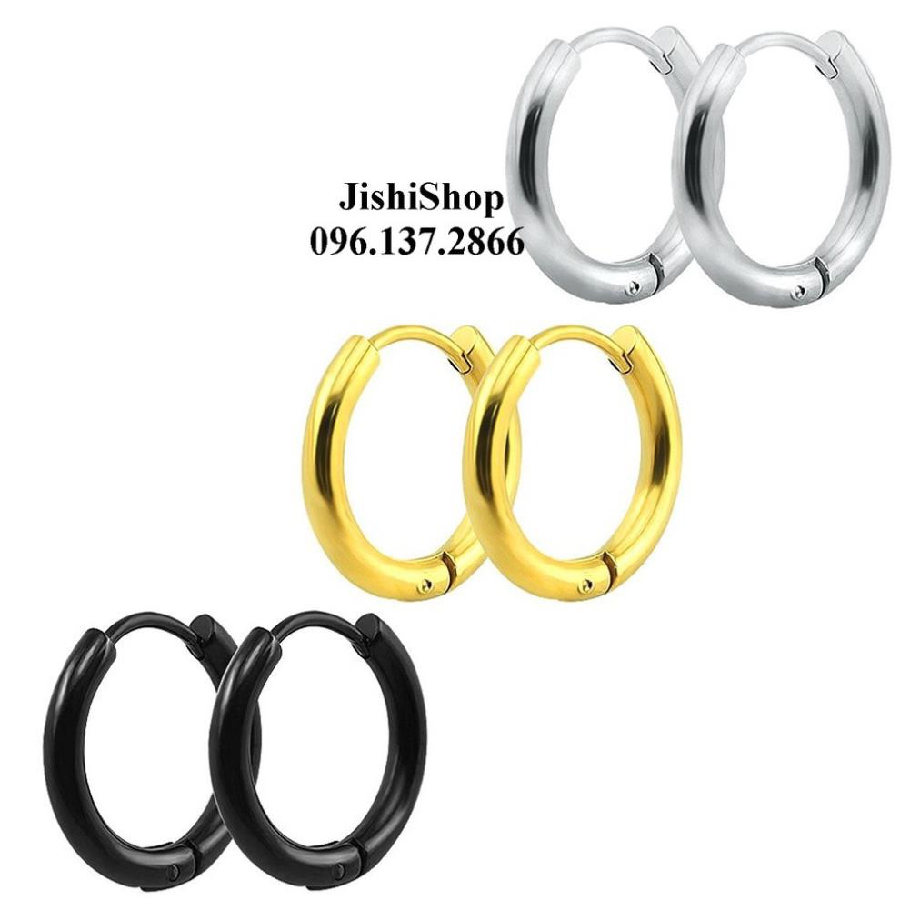 KHUYÊN TAI TRÒN TRƠN INOX