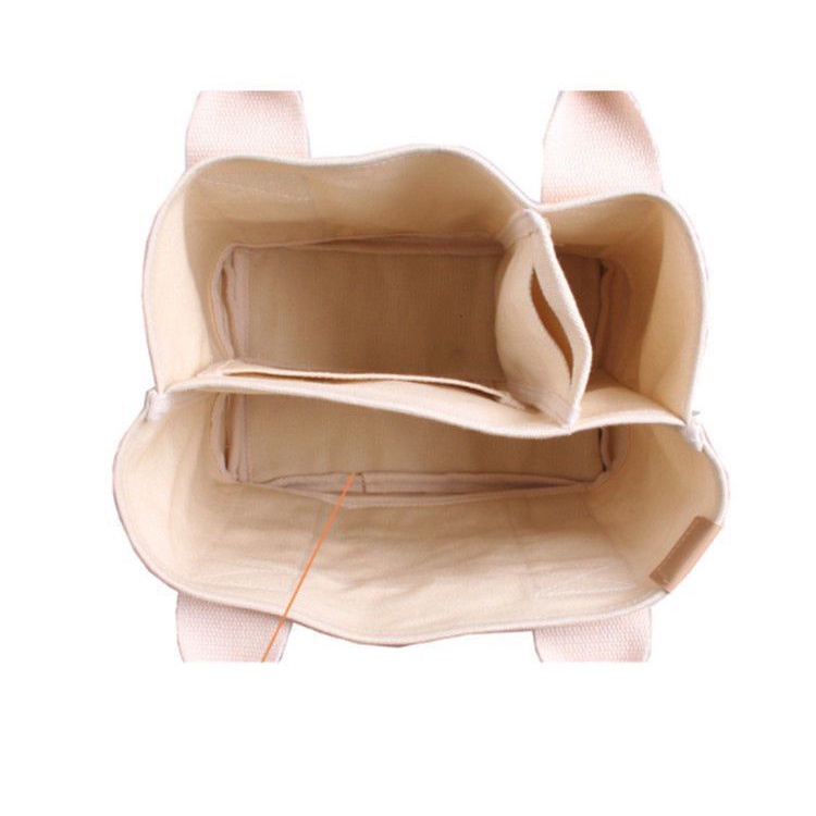 Túi Tote Canvas Đựng Cơm Trưa Phong Cách Nhật Bản kf081