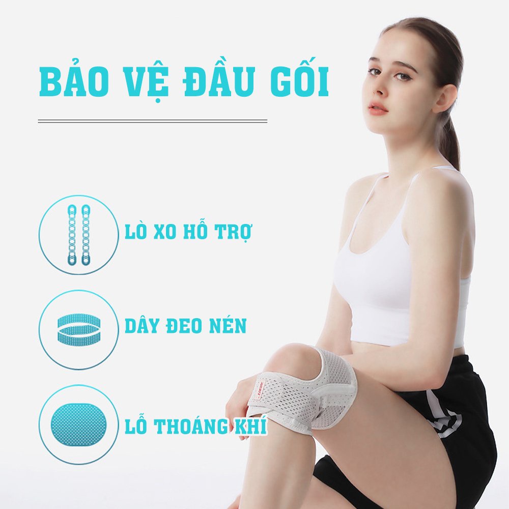 Bó Gối Bảo Vệ Khớp lò xo đàn hồi AOLIKE 7901(chiếc)