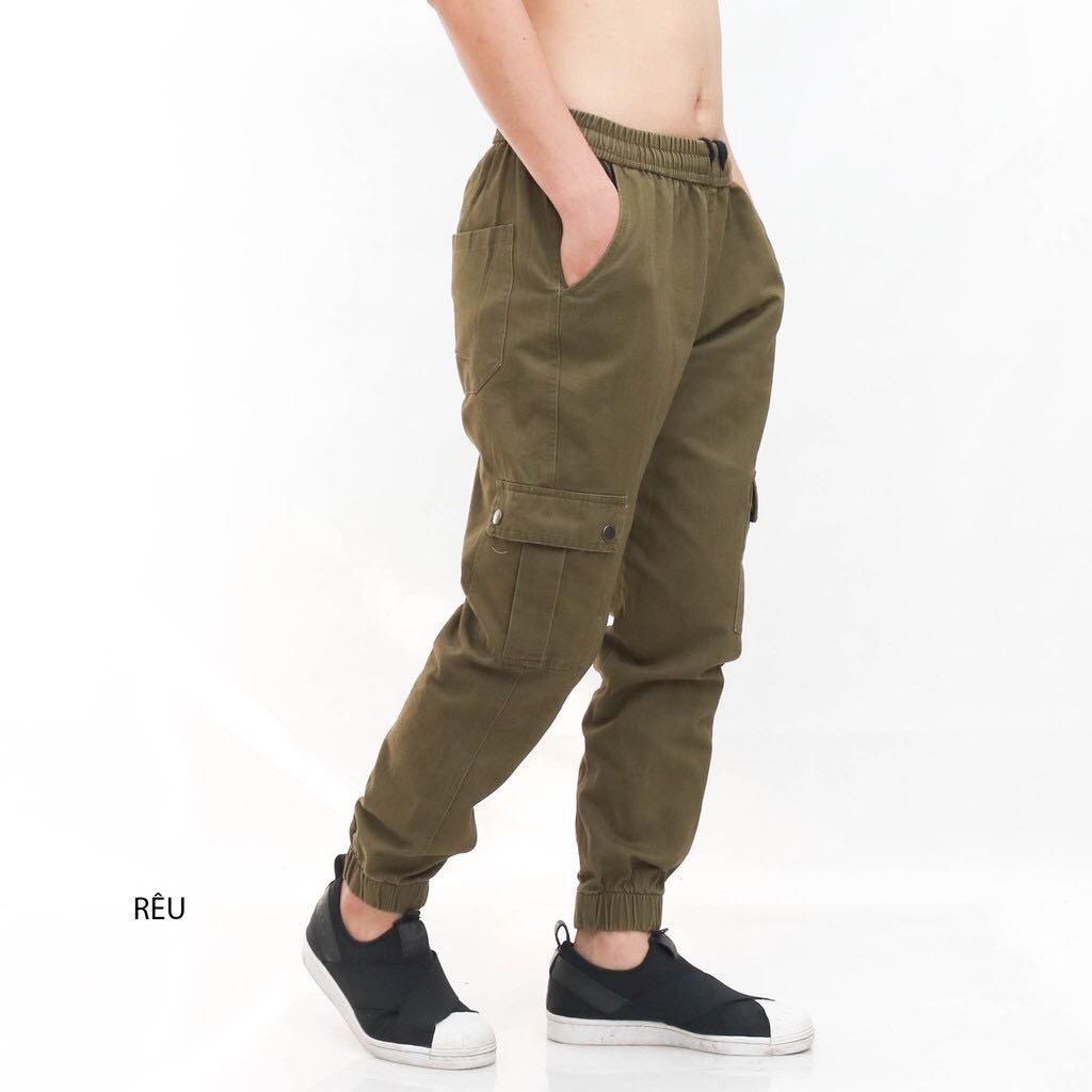 Quần Baggy Kaki Túi Hộp Dáng Slim fit (50kg -80kg )