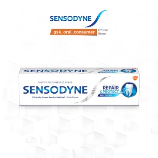 Kem đánh răng giảm ê buốt Sensodyne phục hồi sâu nhờ công nghệ Novamin Repair Protect Deep Repair 100g