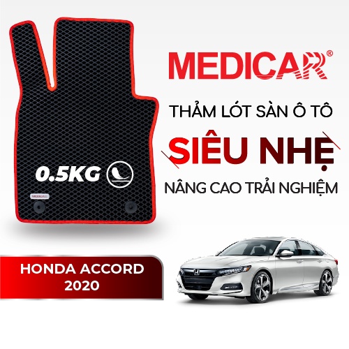 MEDICAR - Thảm Lót Sàn ô tô Honda Accord (2019 -&gt; 2023)