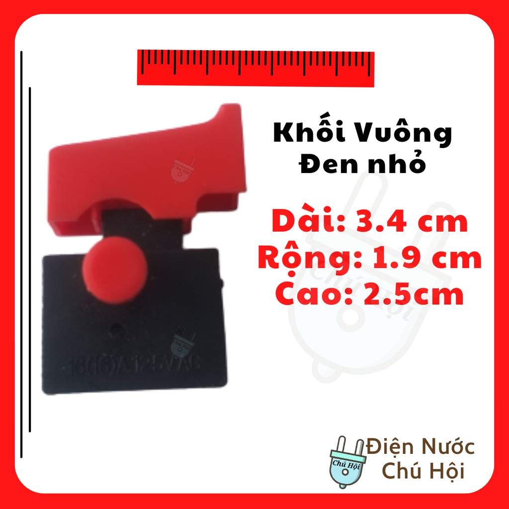 Công tắc máy mài Crown 1t - Máy mài góc hiệu Crown 3002 Điện nước chú Hội