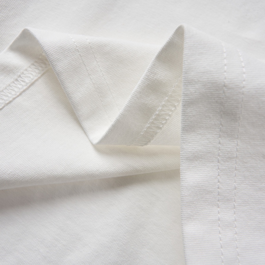 Áo thun nam tay ngắn 100% Cotton co giãn 4 chiều màu trắng MINUTE SIMPLY