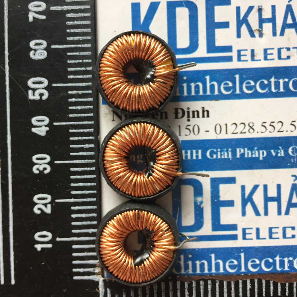 5 cái cuộn chặn 6826 20.5mm 300uH dây 0.6mm 4A kde3342
