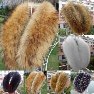 Khăn choàng cổ bằng lông giả giữ ấm thời trang sang trọng cho nữ