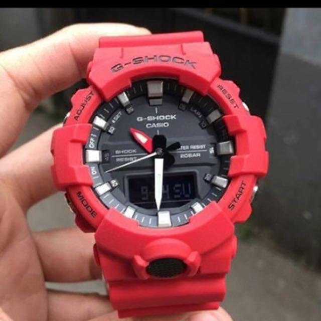 HOT Đồng hồ nam G-SHOCK chính hãng Casio Anh Khuê GA-800-4ADR Chống nước tuyệt đối