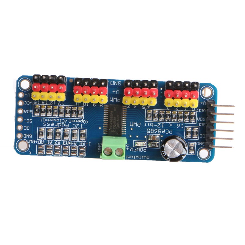 Mô-đun Driver Servo Driver I2C 16 kênh 12 Bit cho Arduino Raspberry Pi