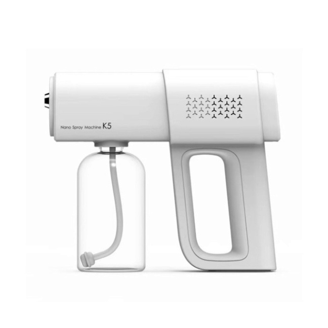 Súng Khử Khuẩn K5 Hàng Chuẩn - Khử Bắn Cồn Có Đèn UV - Khử Khuẩn Toàn Thân Và Vật Dụng - Vật Tư Cần Thiết CHo Gia Đình