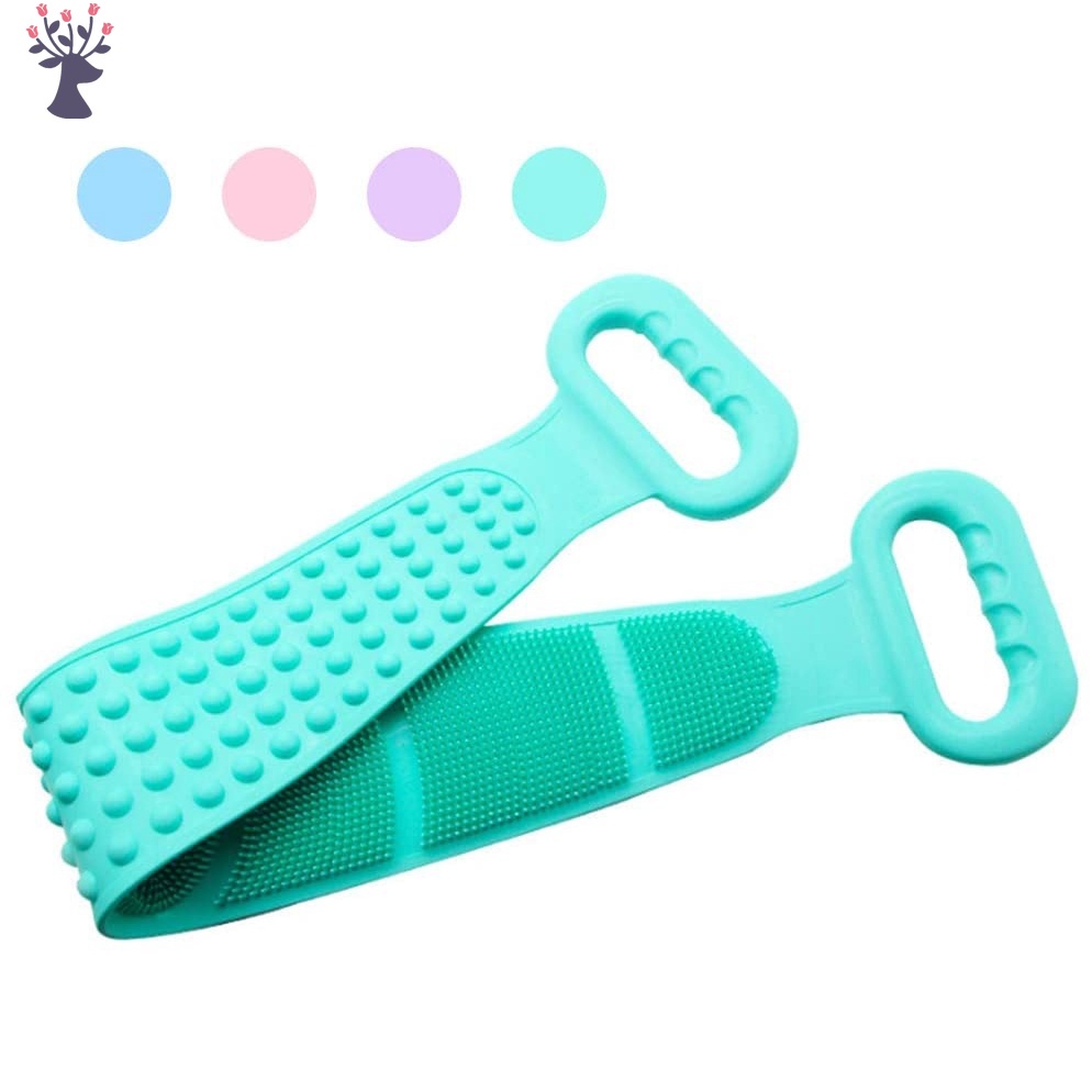 Dây Đai Silicone Chà Lưng Tẩy Tế Bào Chết Dễ Dàng Làm Sạch