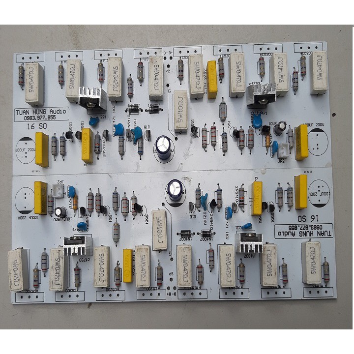 Mạch công suất 16 sò ,lkt