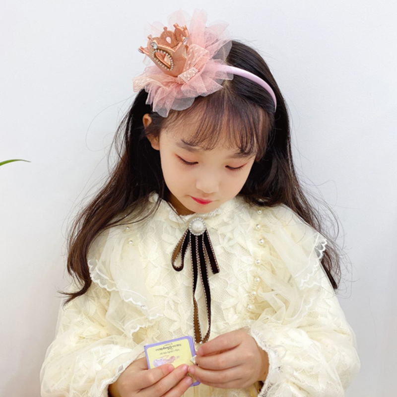 Cài Tóc Hình Vương Miện Xinh Xắn Dành Cho Bé Gái