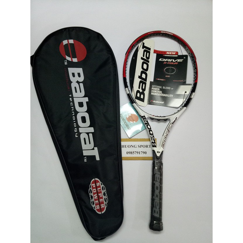 Vợt tennis Babolat 285g(vợt tập luyện tặng cước căng vợt và cuốn cán )- ảnh thật sản phẩm