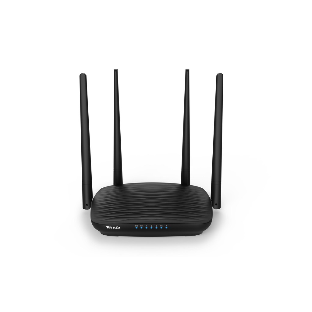 Tenda AC5 - Thiết bị phát Wifi chuẩn AC 1200Mbps, 2 Băng Tần 2.4 & 5.0 Ghz - 4 Anten 5 dBi