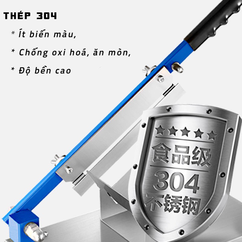 HÀNG CHÍNH HÃNG - Máy thái thịt Đông lạnh, dao cắt thịt, dao cắt thực phẩm đa năng, Bảo hành 12 tháng
