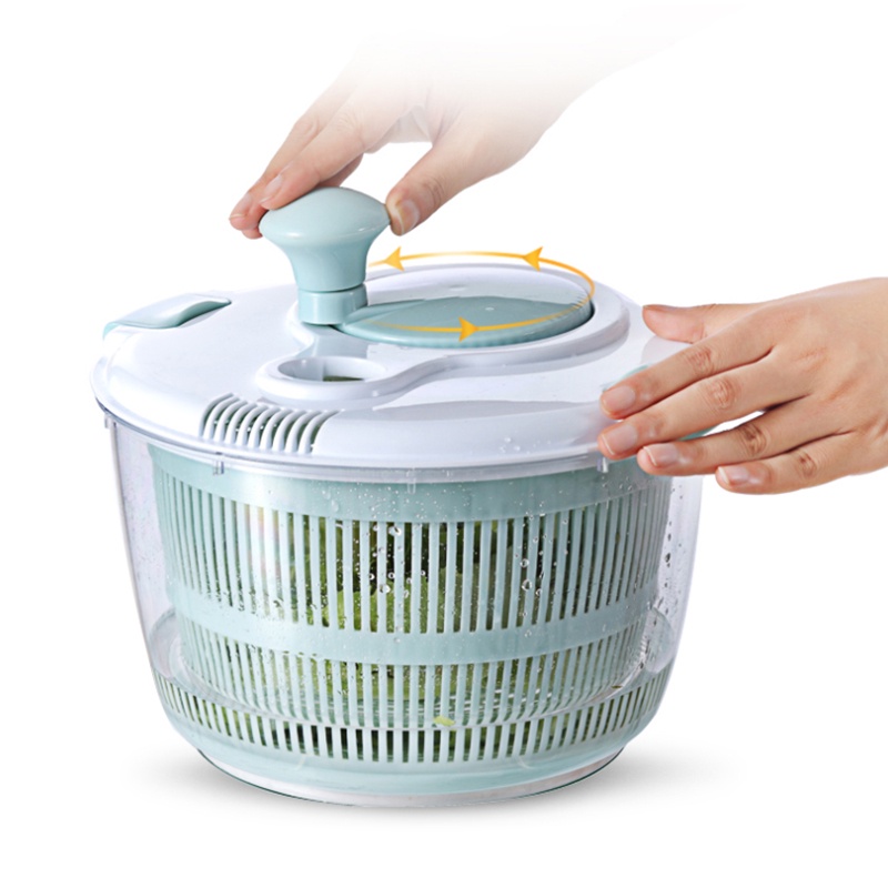Con Quay Salad Kèm Tô An Toàn Và Tay Cầm Xoay Dễ Sử Dụng Cho Nhà Bếp