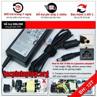 [BH12TH] 🎁 Sạc laptop Samsung NT-RV409 Zin Bảo hành 12 tháng + tặng kèm dây nguồn